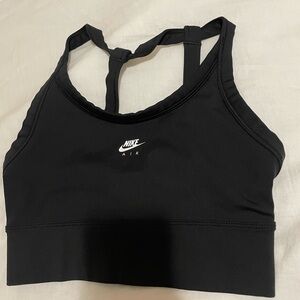 Nike Black Racerback Air Sports Bra